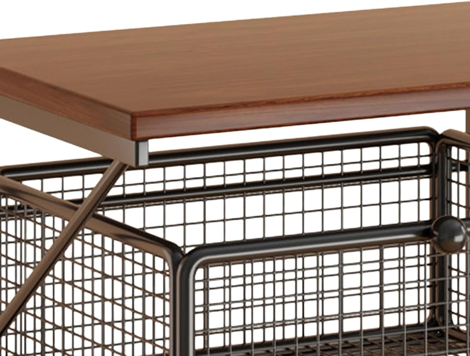 Microwave Stand, Counter Shelf, Two Tier Rack, Drawer Organizer for Kitchen | Appliance Storage With Elevated , Pullout Compartment, Counter Support for Coffee Machines, Jars, Fruits, Skincare